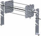 Vulcanus Σούβλα Ψησταριάς για Κοτόπουλο 102cm