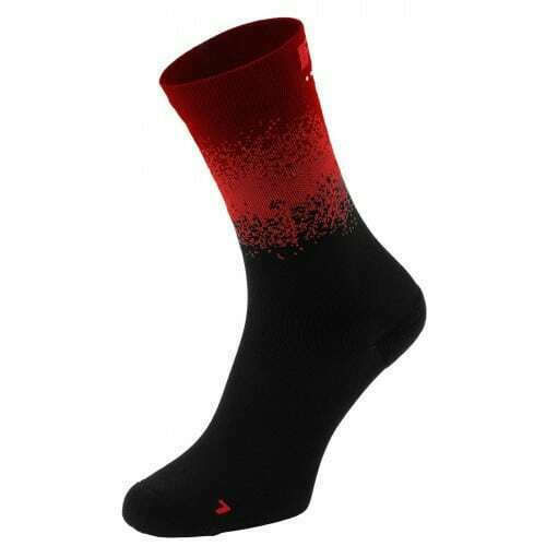 R2 Ankle Cycling Socks Black Steep