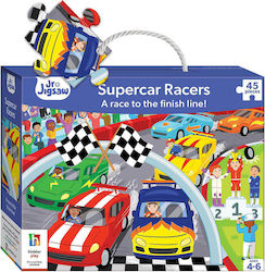 Kids Puzzle Αγώνας Ράλι for 4++ Years 45pcs Hinkler