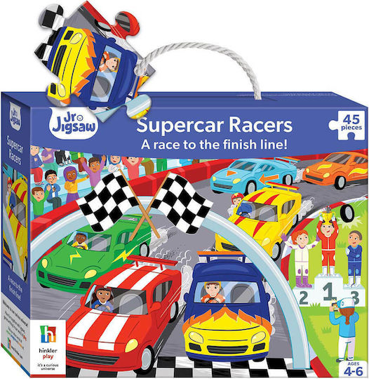 Kinderpuzzle Rallye-Rennen für 4+ Jahre+ Jahre 45pcs Hinkler