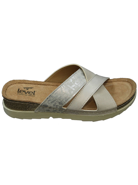 Anatomische Damen-Sommer-Sandale - Beige 1110