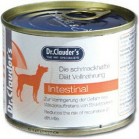Dr.Clauder's Intestinal Υγρή Τροφή Σκύλων σε Κονσέρβα με Πουλερικά και Σολομό 200gr