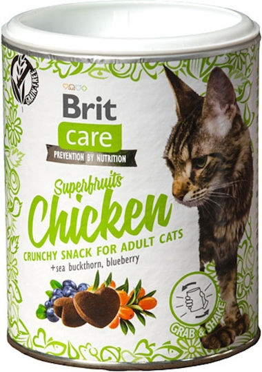 Brit Care Superfruit Chicken Croquette with Chicken Sea Buckthorn & Blueberry for Adult Cats 100gr