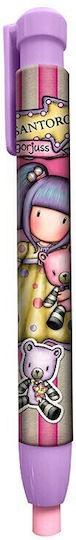 Santoro Eraser for Pencil and Pen Gorjus Fairground First Prize 1pcs Purple