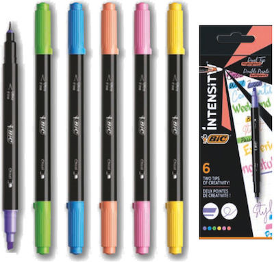 Bic Intensity Highlighters Multicolour 6pcs