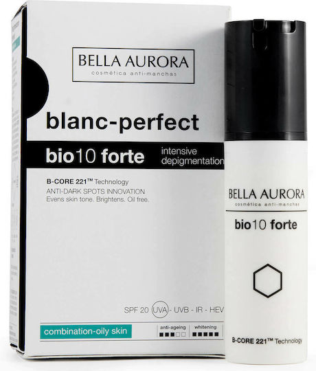 Bio10 Forte Интензивен Гел за Лице Дневен с SPF20 против Пигментни Петна 30ml