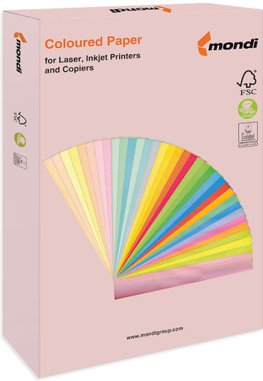 Mondi Χαρτί Εκτύπωσης A4 160gr/m² 250 φύλλα Flamingo