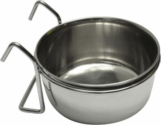 Eurosiam Metallic Food & Water Bowl For Dog 480ml 12.5cm