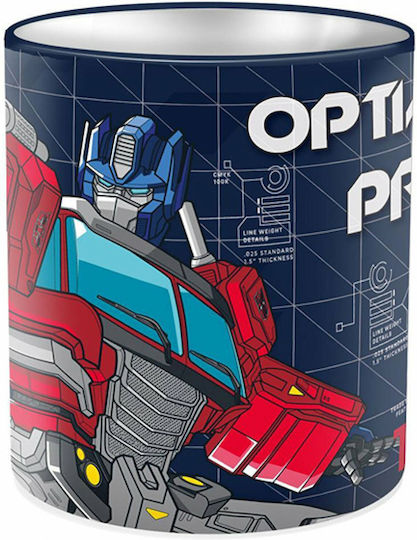 Μεταλλική Μολυβοθήκη Transformers 483208 11x11x11εκ. 1τμχ