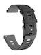 Strap Silicone Black / Grey (Realme Watch S)