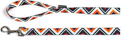 Glee Dog Leash/Lead Strap Red Black Zig Zag 1.2m x 2cm 89341