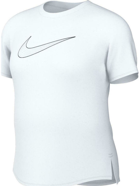 Nike Детска тениска Dri-Fit Бял