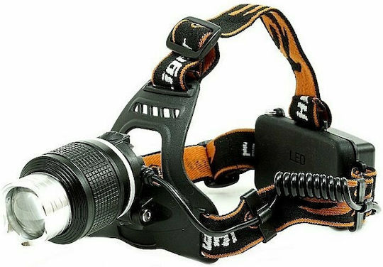Cree Lumină de lucru și de sit, cu baterie Lanternă Frontală LED cu Luminozitate Maximă 1200lm Negru