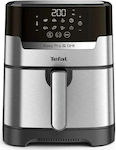 Tefal Easy Fry & Grill Digit EY505 Air Fryer with Removable Basket 4.2lt Silver