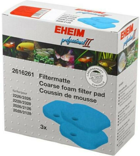 Eheim Eheim Aquarium Filter Accessories Sponge for Aquarium Filtration Mechanical and Biological for Filters 2222/2224-2322/2324 3 Pieces