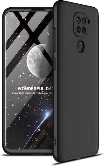 GKK Back Cover Πλαστικό 0.3mm Μαύρο (Redmi Note 9)