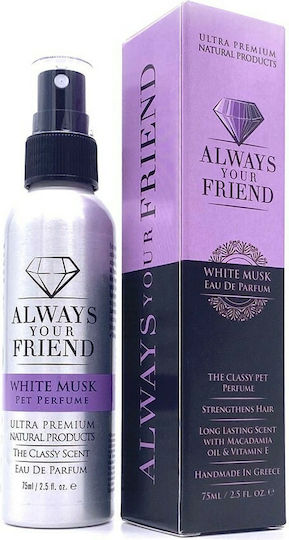 Always Your Friend White Musk Dog Perfume Spray 75ml