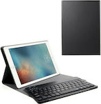 Flip Cover Δερματίνης με Πληκτρολόγιο Μαύρο (iPad 2017/2018 9.7" / iPad Air / iPad Air 2 / iPad Pro 9.7")