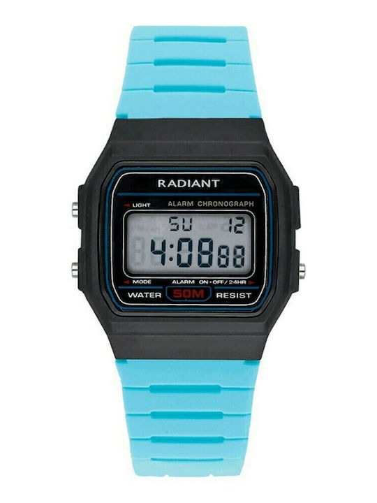 Radiant Digital Damen Uhr Chronograph mit Blau ...