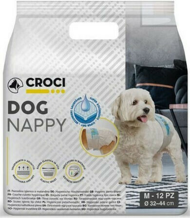 Croci Dog Nappy Βρακάκι Σκύλου XLarge 10τμχ