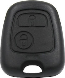 Κέλυφος Κλειδιού Αυτοκινήτου Μπροστινή Όψη με 2 Κουμπιά για Citroen / Peugeot
