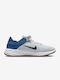 Nike Revolution 6 FlyEase Next Nature Herren Sportschuhe Laufen Pure Platinum / Dark Marina Blue / Worn Blue / Thunder Blue