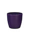 Atmosphera Roto Brillante 22 Pflanzentopf Lila 22x22x20cm