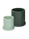 Navaris Pot Green Set 2pcs