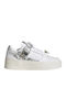Forum Bonega Дамски Флатформи Маратонки Cloud White / Gold Metallic