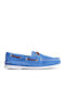 STS24215 Men's Suede Boat Shoes Blue