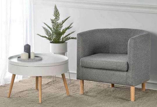 Taban Armchair Gray 66x58x64cm