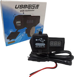 Instrument digital Voltmetru Pentru mașină USB 5V/3.1A Instrument digital Voltmetru Pentru mașină USB 5V/3.1A