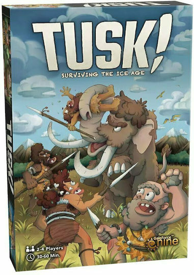 Επιτραπέζιο Παιχνίδι Tusk! Surviving Ice Age για 2-4 Παίκτες 10+ Ετών (EN) Gale Force Nine