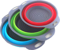 Royalty Line Silicone Colander Vegetables 3pcs