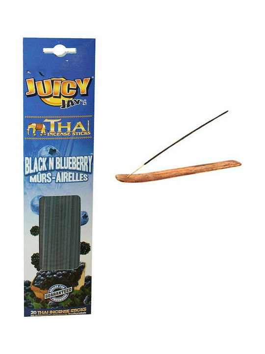 Juicy Jays Αρωματικά Sticks με Άρωμα Black N Blueberry 20τμχ