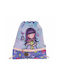 Santoro Send Me Flowers Kinder Rucksack Beuteltasche Lila 30cmx35cmcm