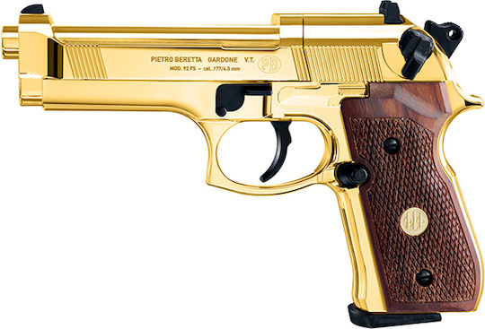 Umarex Αερο Pistole CO2 Beretta M92FS Goldholz