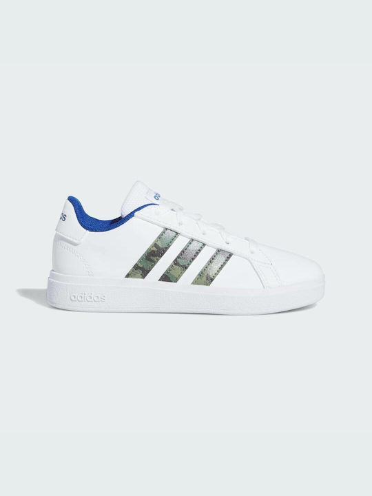 Adidas Παιδικά Sneakers Grand Court 2.0 Λευκά