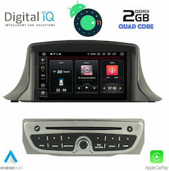 Digital IQ Ηχοσύστημα Αυτοκινήτου για Renault Megane 3 2009-2015 (Bluetooth/USB/WiFi/GPS) με Οθόνη Αφής 7"