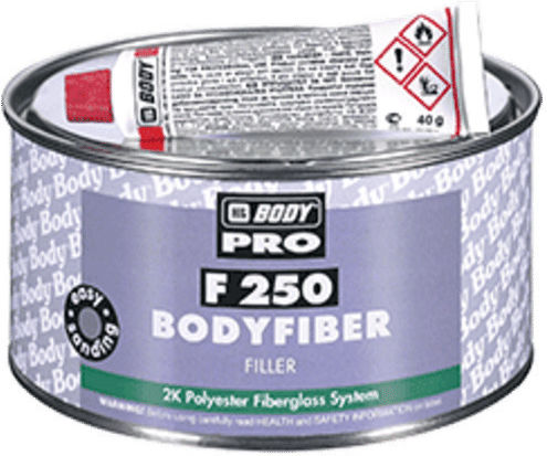 HB Body Bodyfiber Σιδηρόστοκος Πολυεστερικός 250gr