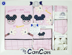 Concon Baby Clothes Gift Set for Girls for 0-3 months 10pcs