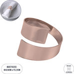 GloboStar Metallic Napkin Ring Couvert Pink