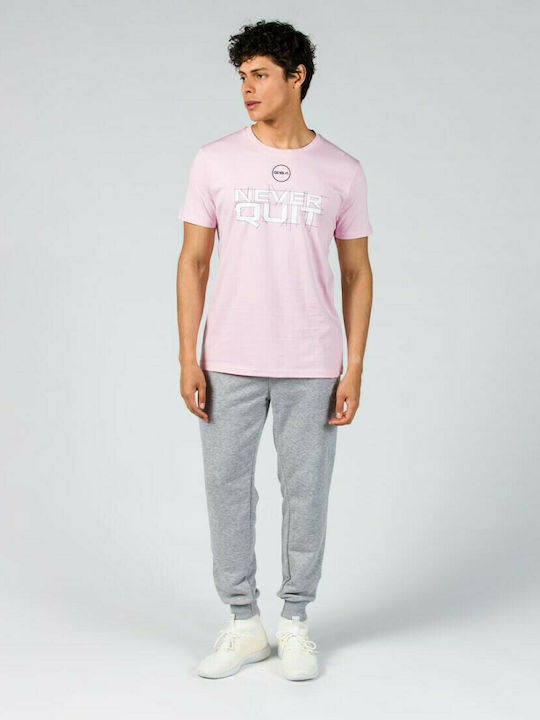 GSA T-shirt Bărbătesc cu Mânecă Scurtă Roz