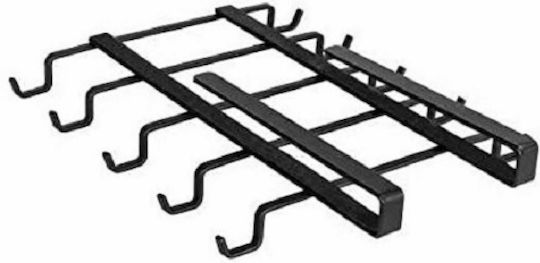 Wenko Becherständer Klea Metallisch 28x22.5x5cm 2 Stück Schwarze