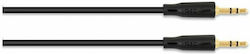 QED 3.5mm Jack Cable Male - 3.5mm Male Black 3m QE8127