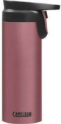 Camelbak Forge Flow Sst Vacuum Thermos Bottle Terracotta Rose 450ml