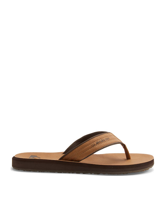 Carver Δερμάτινα Ανδρικά Σανδάλια Tan/Patte