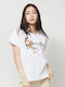 Karl Kani Women's T-shirt Floral White