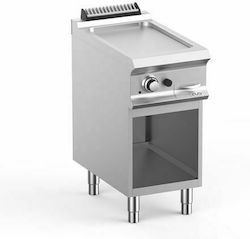 MBM FTBG74AL Commercial Flat Top LPG Griddle with Flat Plate 7kW 40x73x85cm