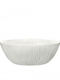 Bormioli Rocco Coconut 00.52350 Σαλατιέρα Γυάλινη Λευκή 23x23x8.3cm 12τμχ